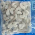 Frozen Prawns Big Size (Cleaned) - 1Kg Pack Gross weight including ice.