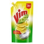 Vim Dishwash Liquid Gel Lemon With Lemon Fragrance