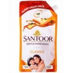 Santoor Classic Gentle Hand Wash - 750ml refill pack