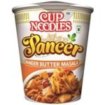 Nissin Cup Vegetarian Noodles Paneer Butter Masala ,70 Grams