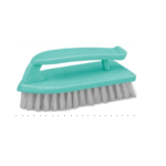 Cleaning Brush with Handle Flexible Bristles for Washing Cloths, Tiles, Sink - Any color