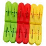 Assorted Plastic Cloth Clip (Set of 12) - Image 3