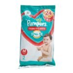 Pampers Happy Skin Diaper Pants (M) 2's