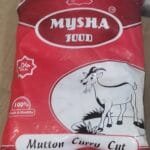 Frozen Mutton with bone Curry Cut