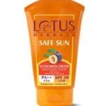 Lotus Herbals Safe Sun Sunscreen Cream SPF 30 PA++, 50g