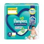 Pampers All round Protection Pant type Baby Diapers, M 12 Count