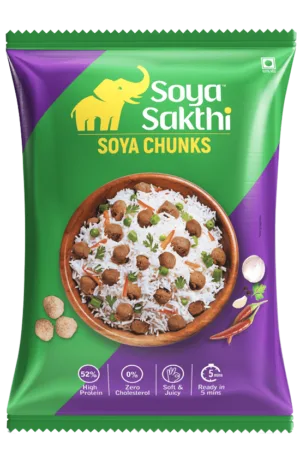 Soya Sakthi Soya Chunks 200 gm Box