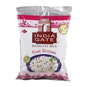 India Gate Feast Rozzana Basmati Rice, 1 kg Pouch