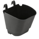 Plastic Vertical Garden - Wall Hanging Pot Small Size, Black