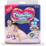MamyPoko Pant Style Extra Absorb Diapers - Medium Size (24 Count) (7~12kg)