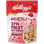 Kellogg's Muesli With Fruit, Nut & Seeds, 12 in 1 Power Breakfast, 500gm