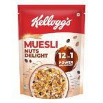 Kellogg's Muesli Nuts Delight, 12-In-1 Power Breakfast, 240gm