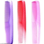 Plastic Hair Comb (Kangi) - 1 Piece (Any Color)