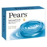 Pears Soft & Fresh Soap Bar, (Blue)
