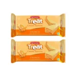 Britannia Treat Creme Orange Wafers - 55g (Buy1 Get 1 Free)