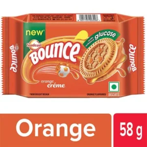 Sunfeast Bounce Creme Biscuits - Orange