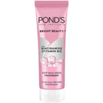 Ponds Bright Beauty Anti Dullness Facewash with Niacinamide, 50 gm