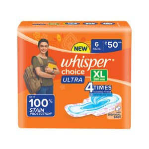 Whisper Choice Ultra XL Sanitary Napkin