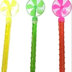 Bubble Stick with Ring Windmill Fan Toy for kids, 1 piece