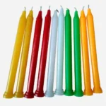 Multi Color Diwali Wax Candles