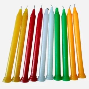 Multi Color Diwali Wax Candles