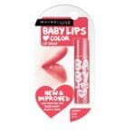 Maybelline New York Baby Lips Tinted Lip Balm, Berry Crush SPF11 , 4gm