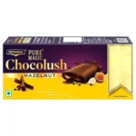 Britannia Pure Magic Chocolush Hazelnut Chocolate Filled Biscuits, 150 g