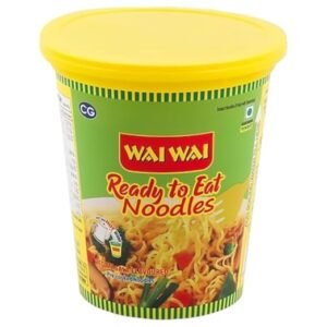 Wai Wai Ready To Eat Veg Instant Cup Noodles, 70gm