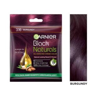 Garnier Black Naturals Burgundy: Natural Burgundy Hair Color