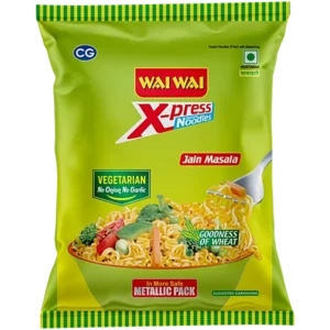 Wai Wai X-Press Veg Instant Noodles - Jain Masala (No Onion No Garlic), 60 gm