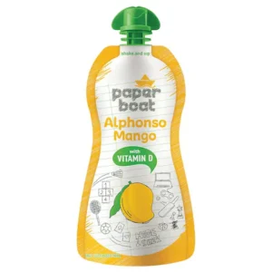 Paper Boat Alphonso, Mango Fruit Juice, (200ml)