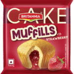 Britannia Muffills Strawberry Cake