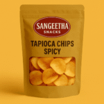 Tapioca Chips Spicy, 150gm Pouch