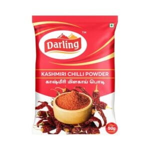 Darling Kashmiri Chilli Powder, 100gm + Plastic Container Free Offer Pack