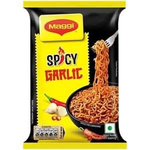 MAGGI 2-Minute Spicy Garlic Noodles, 62gm