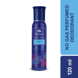 Yardley Gentleman London Luxe No Gas Deo For Men | 2X Perfume | 12 Hours Action, 120ml