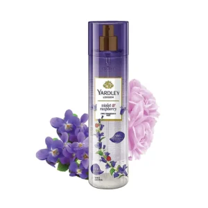 Yardley London Violet & Raspberry Fine Body Fragrance Mist, 135ml