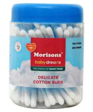 Morisons Baby Dreams Cotton Buds 100 Stems, 1 Jar