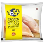 Total Frozen Chicken Breast Boneless, 500 gm