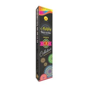 Ashika 3in1 Premium Collection Agarbatti (90 Gm)