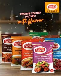Darling Masala Combo Pack Non Veg Masalas, 11 Items Packed in a Plastic Container
