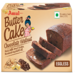 Amul Butter Cake Chocolate Walnut EGGLESS, 150 Gm