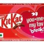 KIT KAT 4 Fingers Choco Coated Wafer Bar, Perfect for Valentine Breaks, 38.5 g