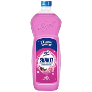 Lizol Shakti Rose Fresh Disinfectant Floor Cleaner 900 ml