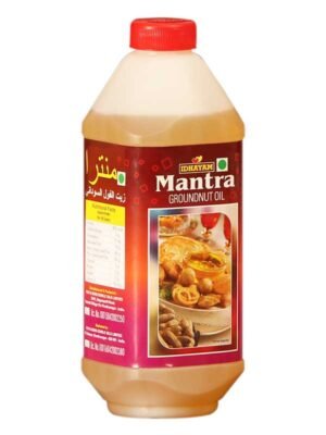 Idhayam Mantra Groundnut Oil - Zero Cholesterol & Transfats, 1 Ltr