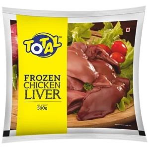 Total Frozen Chicken Liver, 500gm pouch