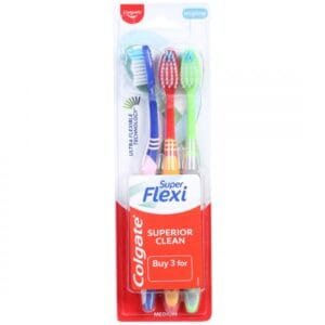 Colgate Super Flexible Toothbrush Pack of 3