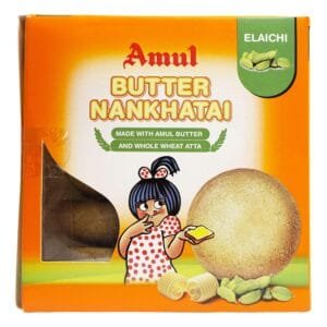 Amul Elaichi Nankhatai, 200 gm Made with Amul Butter and whole wheat atta