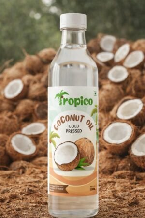 Tropico Cold Pressed Coconut Oil 500ml, 100% Pure Natural and Chemical Free, Local Product of Andaman (Copy)