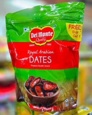 Del Monte Royal Arabian Fresh Dates 200 gm Buy 1 Get 1 Free